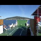 Auf dem Weg über den Río Miño nach Spanien